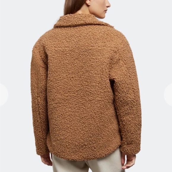 Onia Brown Sherpa Jacket - Picture 2 of 2